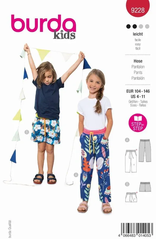 Burda Schnittmuster, Hose