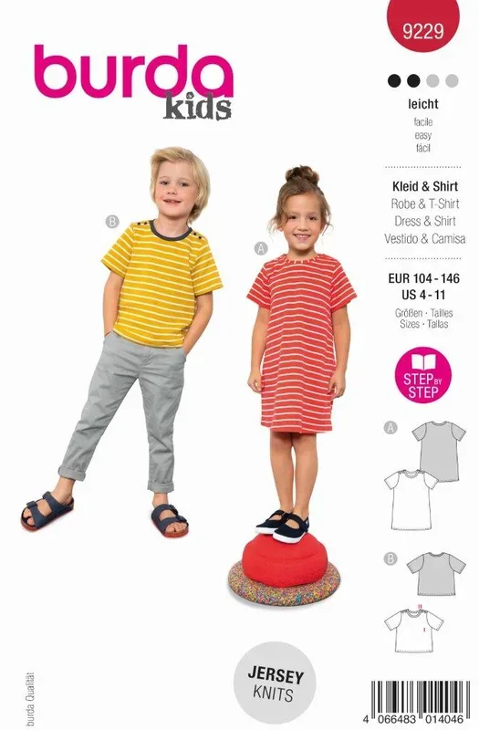 Burda Schnittmuster, Kleid & Shirt