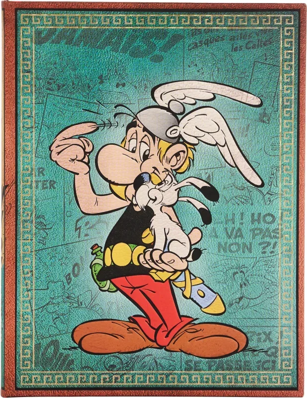 PAPERBLANKS Notizbuch Asterix Ultra PB9697-9 liniert, blau 144 Seiten