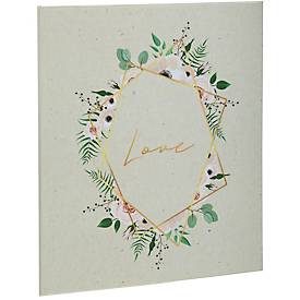 EXACOMPTA G&auml;stebuch Champ&eacute;tre 27x22cm 4718E Goldschnitt 100 Seiten
