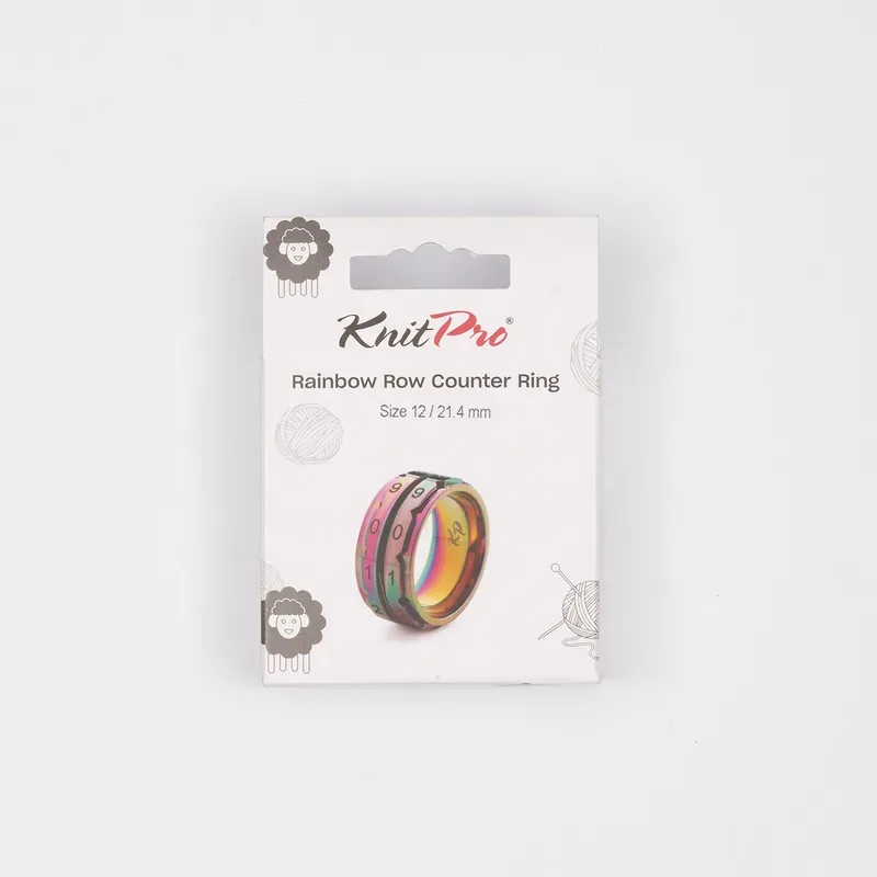 Knitpro Reihenz&auml;hler Ringe Rainbow Gr&ouml;sse 9 (19.0 mm - Innendurchmesser)