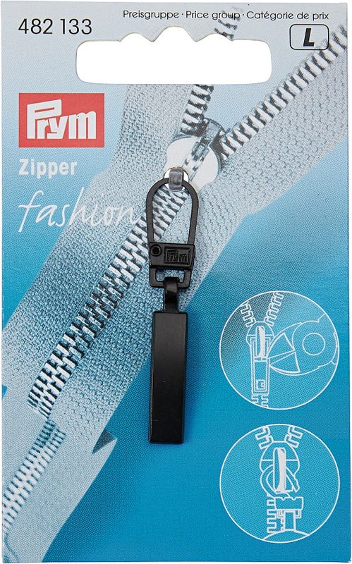 Prym Fashion-Zipper Classic, schwarz Karte 1 Stk.