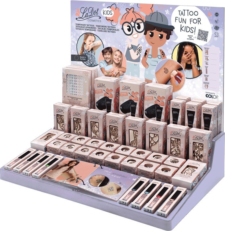 COLOP LaDot KIDS Display 167917 bef&uuml;llt inkl. KIDS Booklet