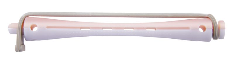 Comair Kaltwell-Wickler 91mm 2-farbig Weiss/Rosa 7 mm &Oslash; 12 Stk.