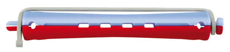 Comair Kaltwell-Wickler 91mm 2-farbig Blau/Rot 11 mm &Oslash; 12 Stk.