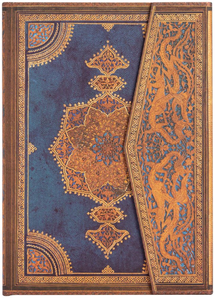 PAPERBLANKS Notizbuch Indigo Midi PB8200-2 blanko 144 Seiten