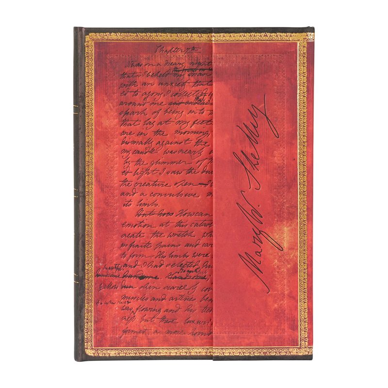 PAPERBLANKS Notizbuch Mary Shelley Midi PB9596-5 liniert 144 Seiten