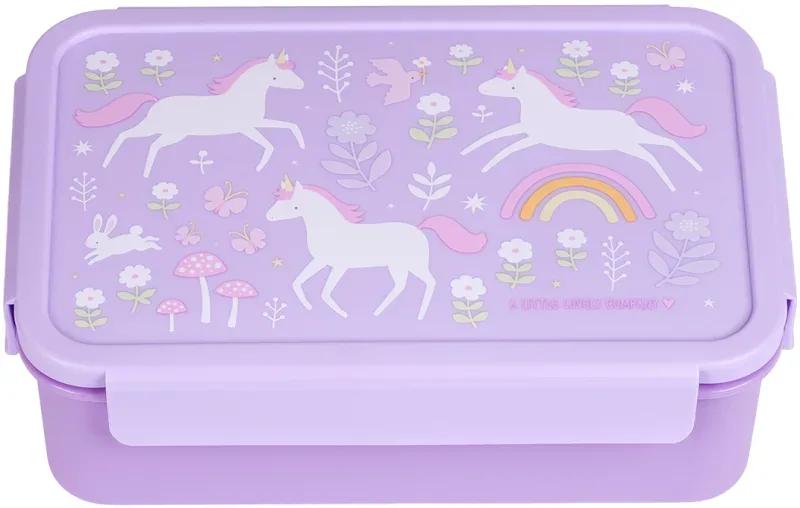 ALLC Lunch Box 22x7x14.5cm BBUDPU70 Einhorn