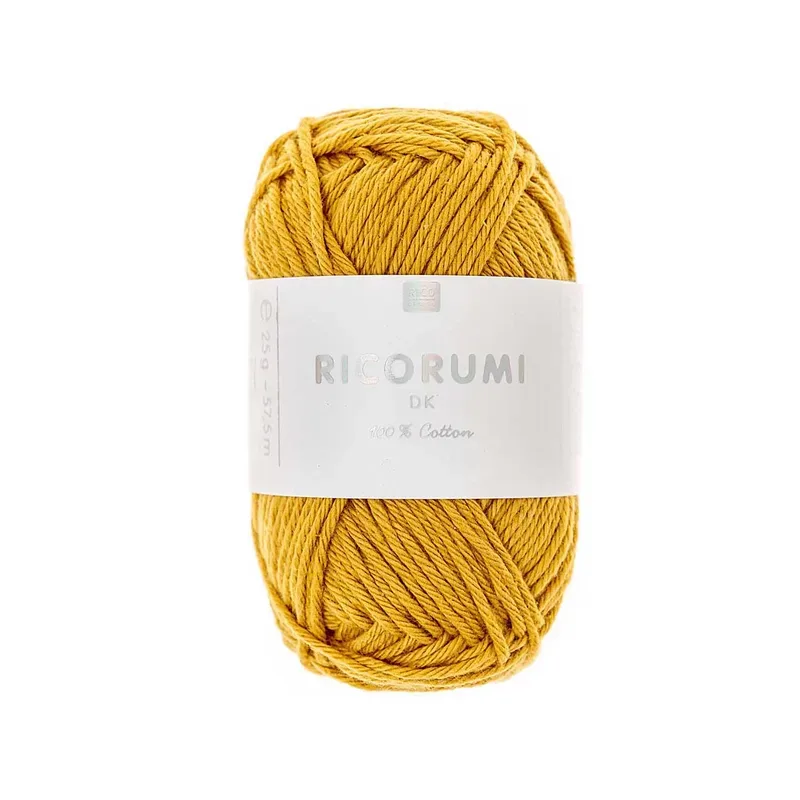 Rico Creative Ricorumi DK, senf 25 g, 57.5 m, 100 % CO