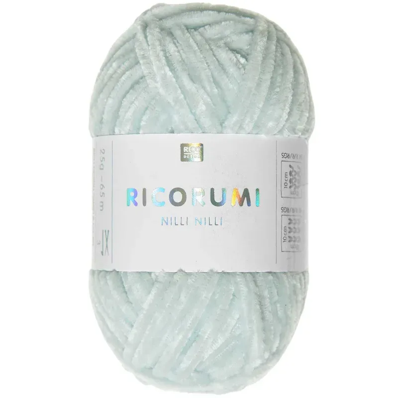 RICO-Design - Strickgarn, 25GCA65M, Blau