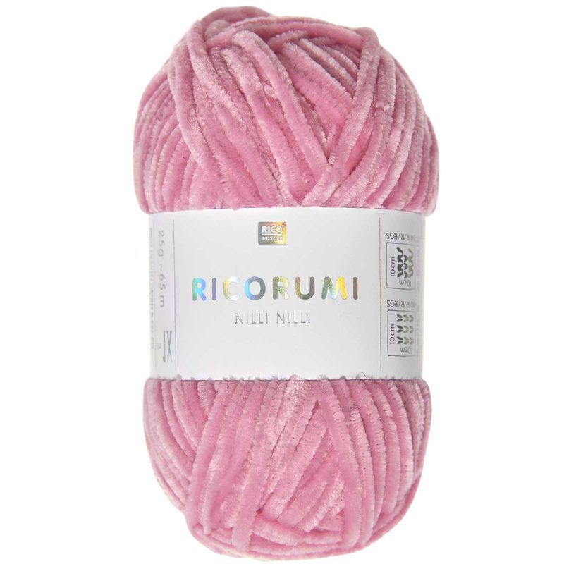 Rico Creative Ricorumi Nilli Nilli pink 25 g, 65 m, 100 % PES