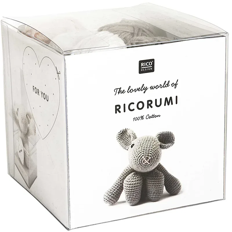 Rico Creative Ricorumi Set Hase 25 g, 57.5 m, 100 % CO