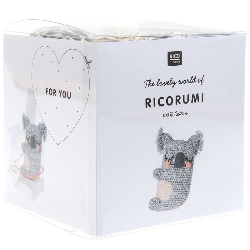 Rico Creative Ricorumi Set Koala 25 g, 57.5 m, 100 % CO