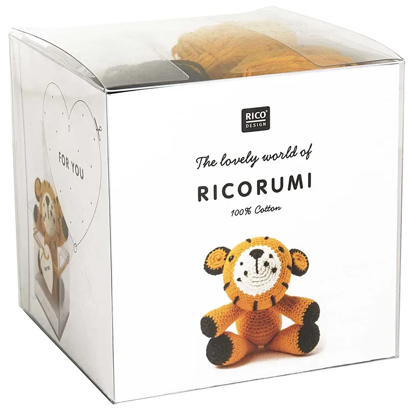 Rico Creative Ricorumi Set Tiger 25 g, 57.5 m, 100 % CO