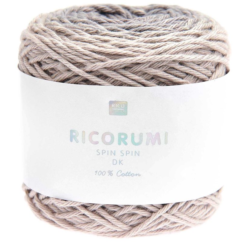 RICO-Design - Handarbeitsgarn, 25GCA115M, Grau
