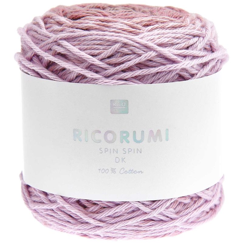 Rico Creative Ricorumi Spin Spin dk mauve 50 g, 115 m, 100 % CO