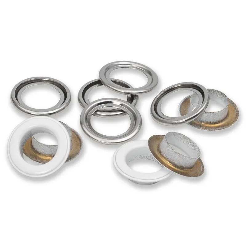 Prym - Ösen, 14mm, Weiss