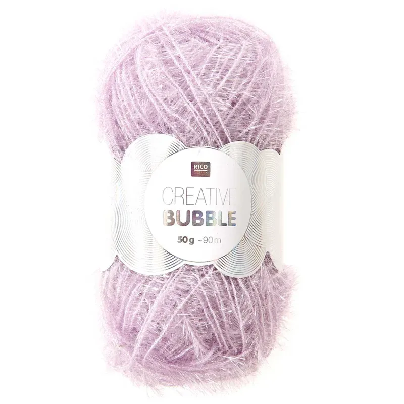 Rico Creative Bubble lavendel 50 g, 90 m, 100 % PES