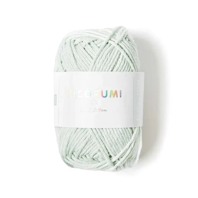 Rico Creative Ricorumi DK, eisgr&uuml;n 25 g, 57.5 m, 100 % CO