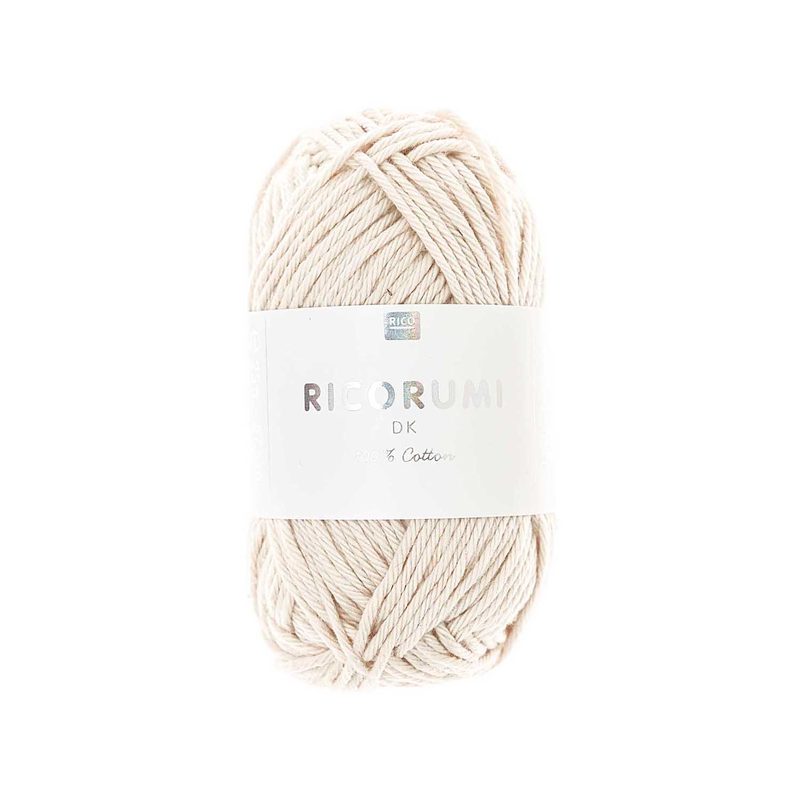 Rico Creative Ricorumi DK, elfenbein 25 g, 57.5 m, 100 % CO