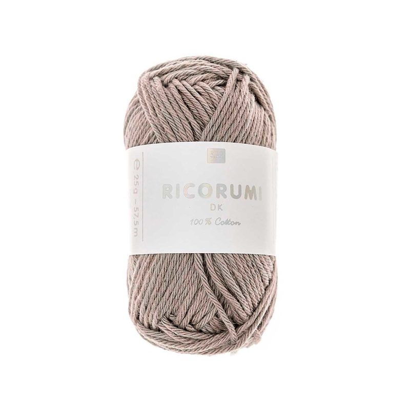 Rico Creative Ricorumi DK, grau 25 g, 57.5 m, 100 % CO