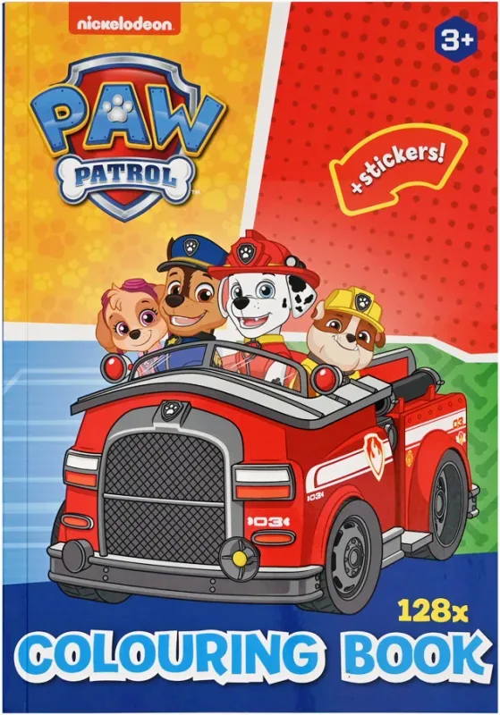 ROOST Aktivit&auml;ten- und Malbuch B1130 mit Paw Patrol Stickers