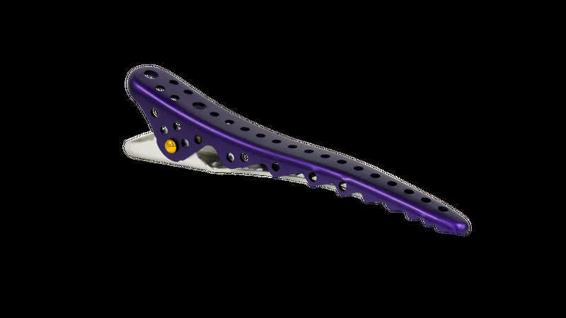 Y.S. Park Shark Clips lila 2 Stk. 106 mm