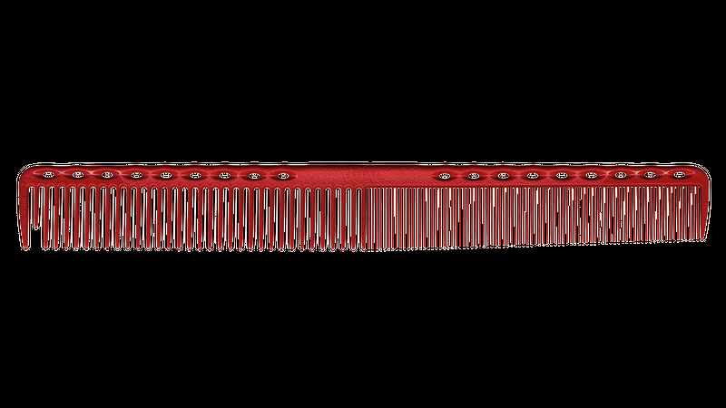 Y.S. Park Haarschneidekamm Nr. 331 230 mm rot