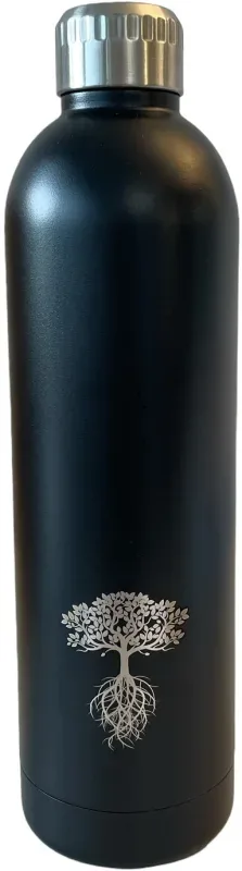 TREECK Thermosflasche 7927.10 80cl schwarz matt