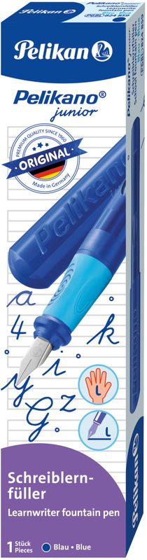 PELIKAN F&uuml;llhalter Pelikano Junior L 824859 blau, Linksh&auml;nder