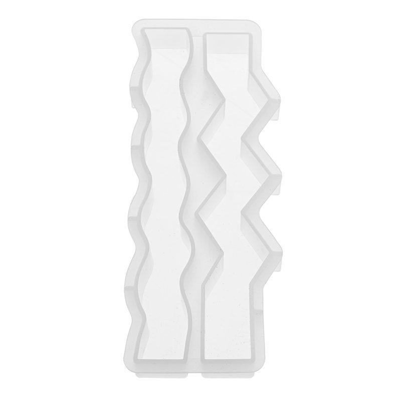 GLOREX Kerzengiessform 23x2.8x2.5cm 69732093 Welle Zickzack