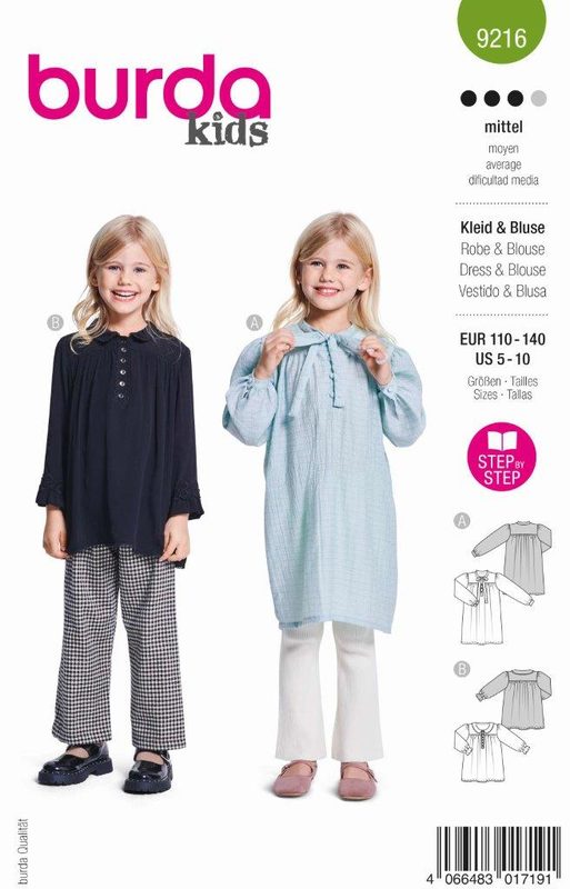Burda Schnittmuster, Kleid & Bluse Preisgruppe 5