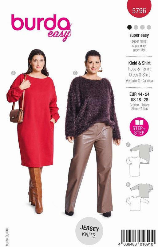 Burda Schnittmuster, Kleid/Shirt Preisgruppe 6