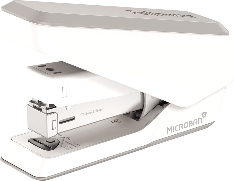 FELLOWES Heftger&auml;t EasyPress LX840 5011701 Microban, weiss 25 Blatt