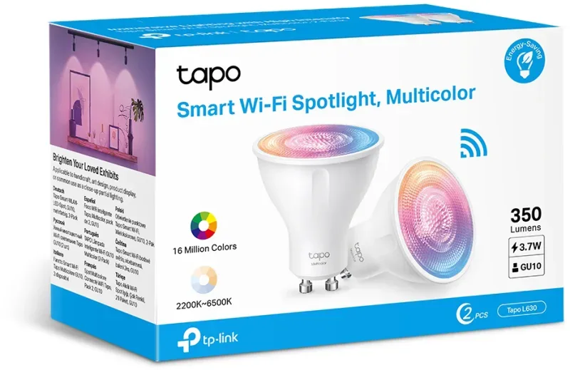 TP-LINK Smart WiFi Spotlight Dimmable Tapo L630(2-pack) TapoL630(2-pack)