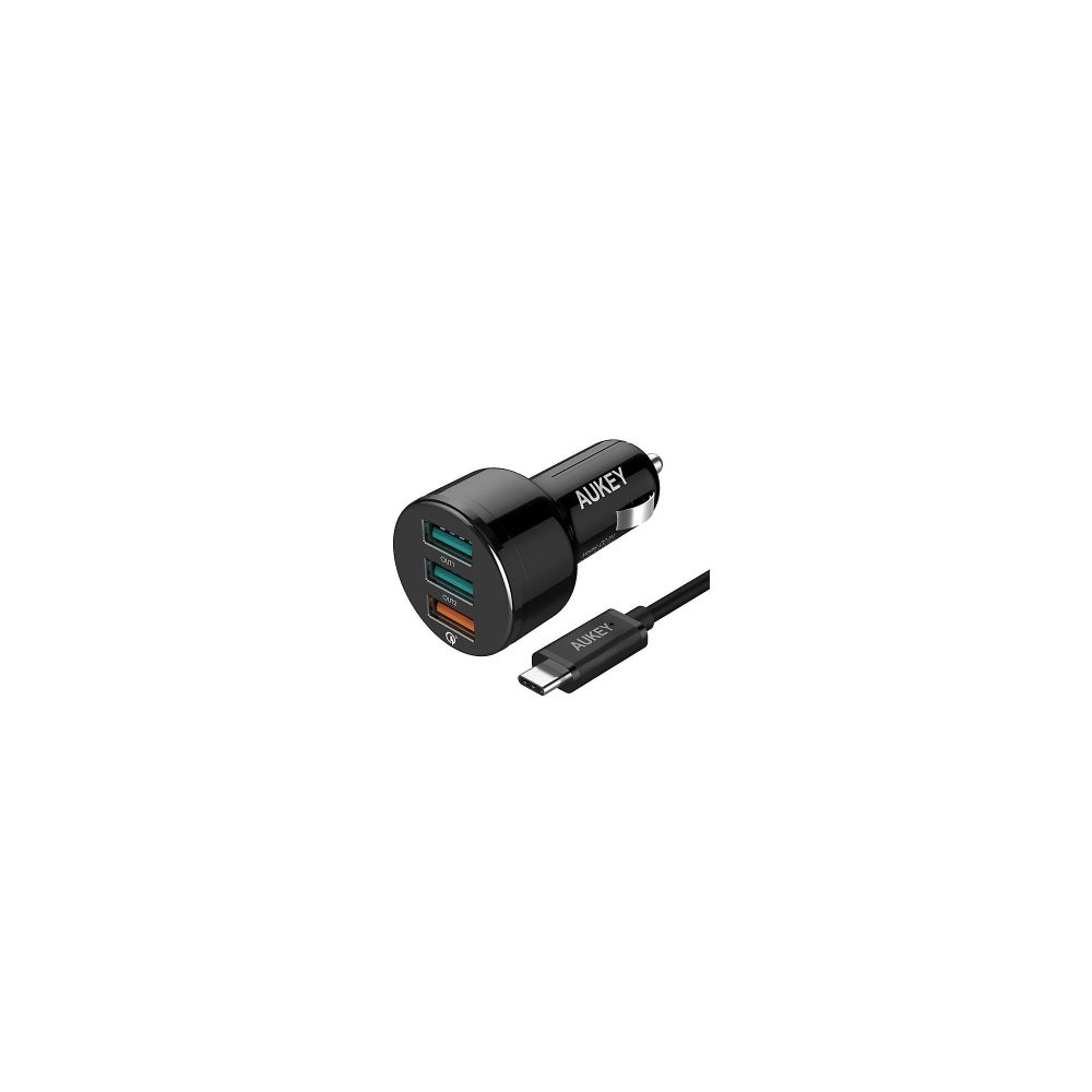 AUKEY Expedition CarCharger42W bl. CC-T11 3-Port,USB-type A QC3