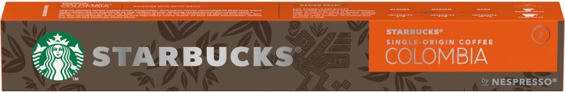 STARBUCKS Kaffeekapseln Colombia 6200594 Medium Roast 10 St&uuml;ck