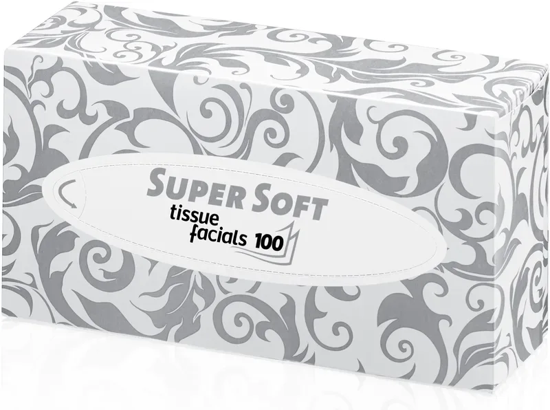 SEMYCARE Kosmetikt&uuml;cher 21x20,5cm 205050 2-lagig, Box mit 100 Stk.