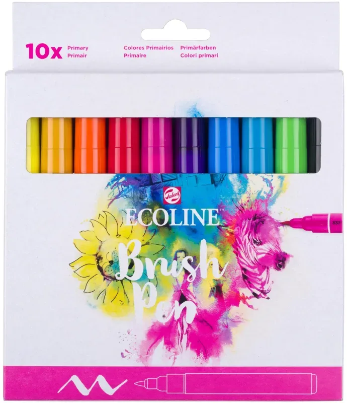 TALENS Ecoline Brush Pen Set 11509007 ass. 10 St&uuml;ck