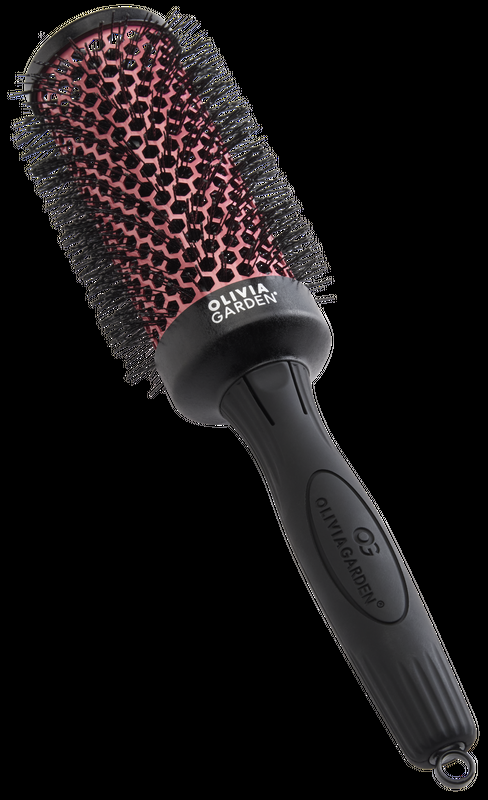 Olivia Garden MultiBrush Single Barrel Pink 45 mm