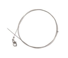 Rico Edelstahlcollier, silber, 1 - reihig, Zubeh&ouml;r
