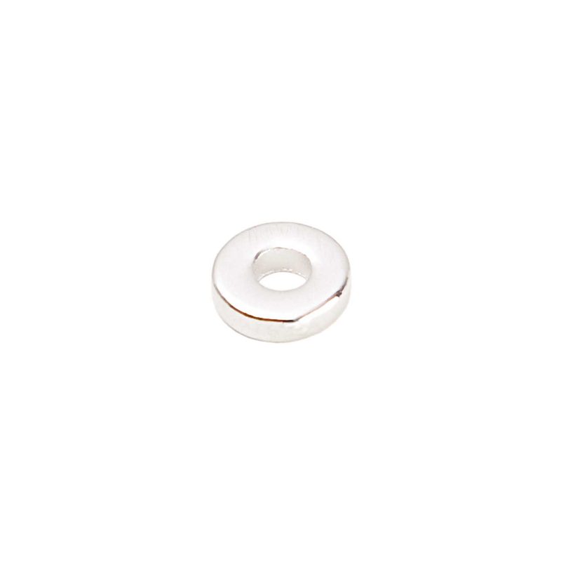 Rico Scheibe rund, silber, 4 mm, Accessoires Display l