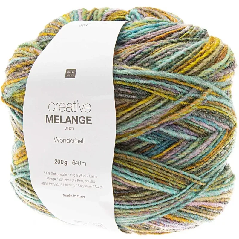 RICO-Design - Handarbeitsgarn, Multicolor