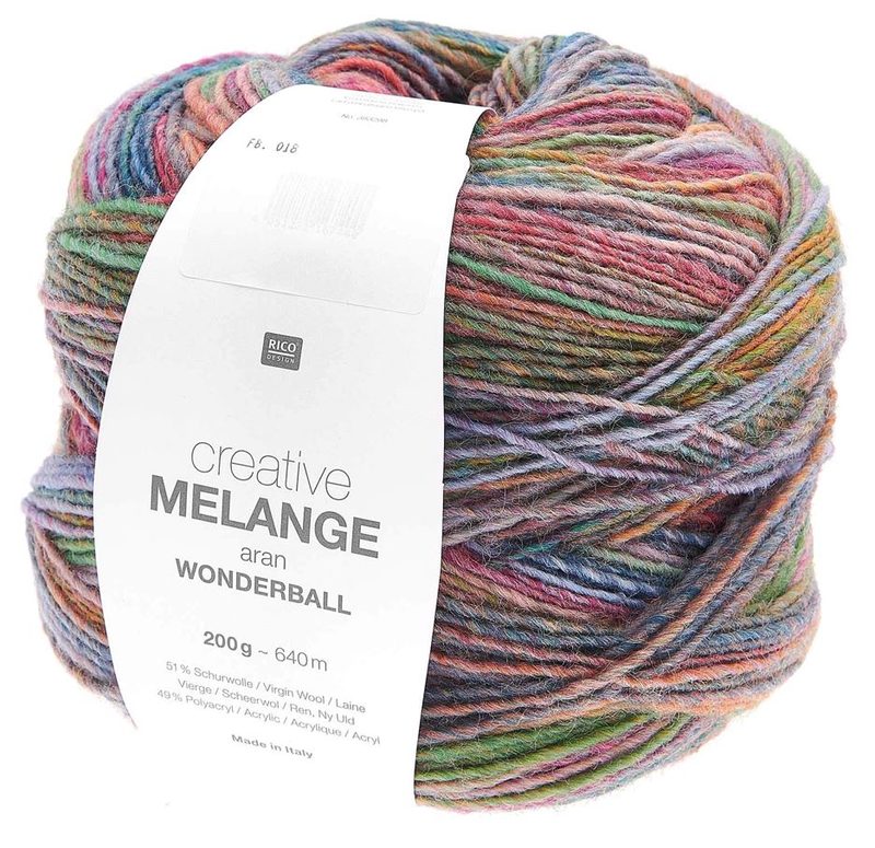 RICO-Design - Handarbeitsgarn, Multicolor