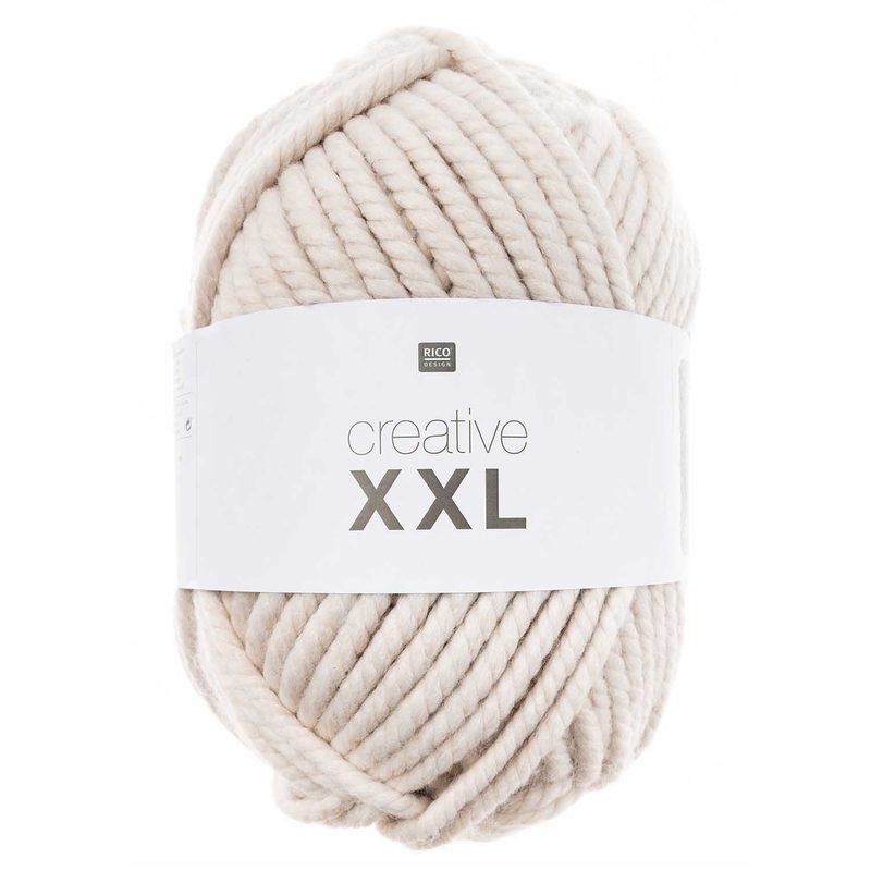 Rico Creative XXL, natur, 1'000 g, 160 m, 80 % PAN, 20 % CO