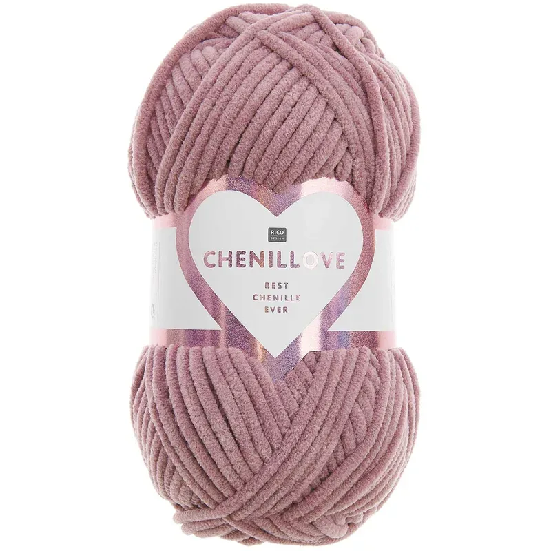 RICO-Design - Strickgarn, 100G/110M, Rot