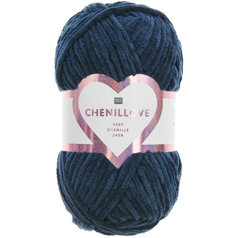 RICO-Design - Strickgarn, 100G/110M, Marine