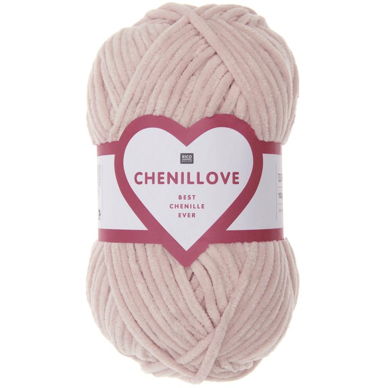 RICO-Design - Strickgarn, 100GCA110M, Rosa