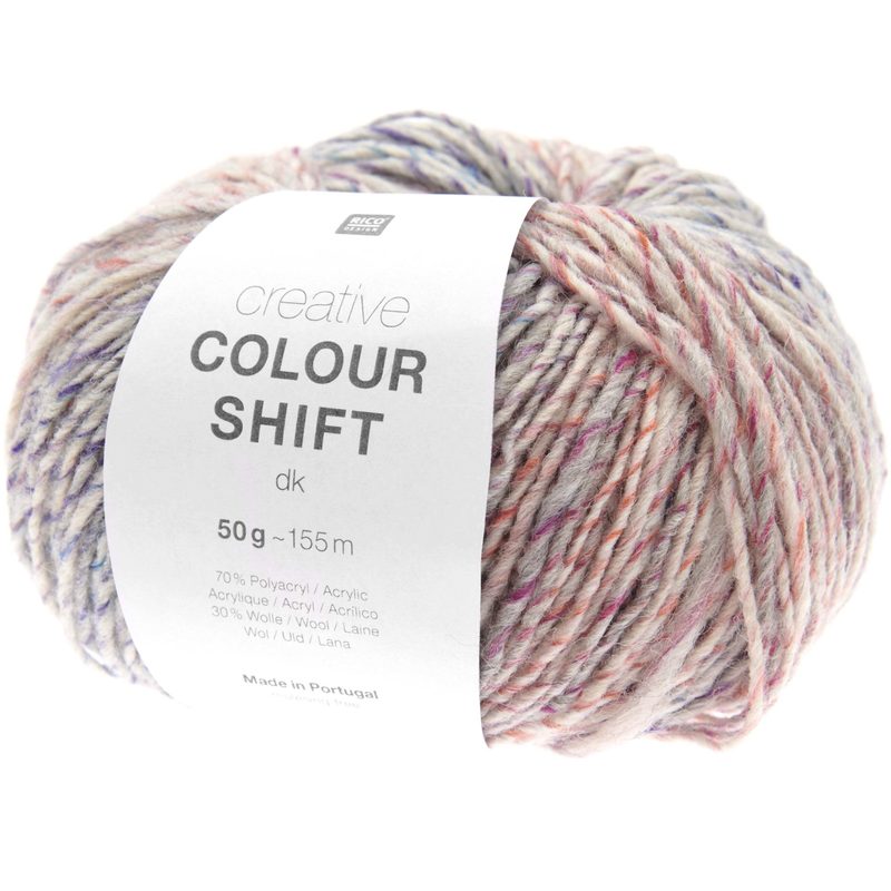 RICO-Design - Handarbeitsgarn, 50G/155M, Multicolor