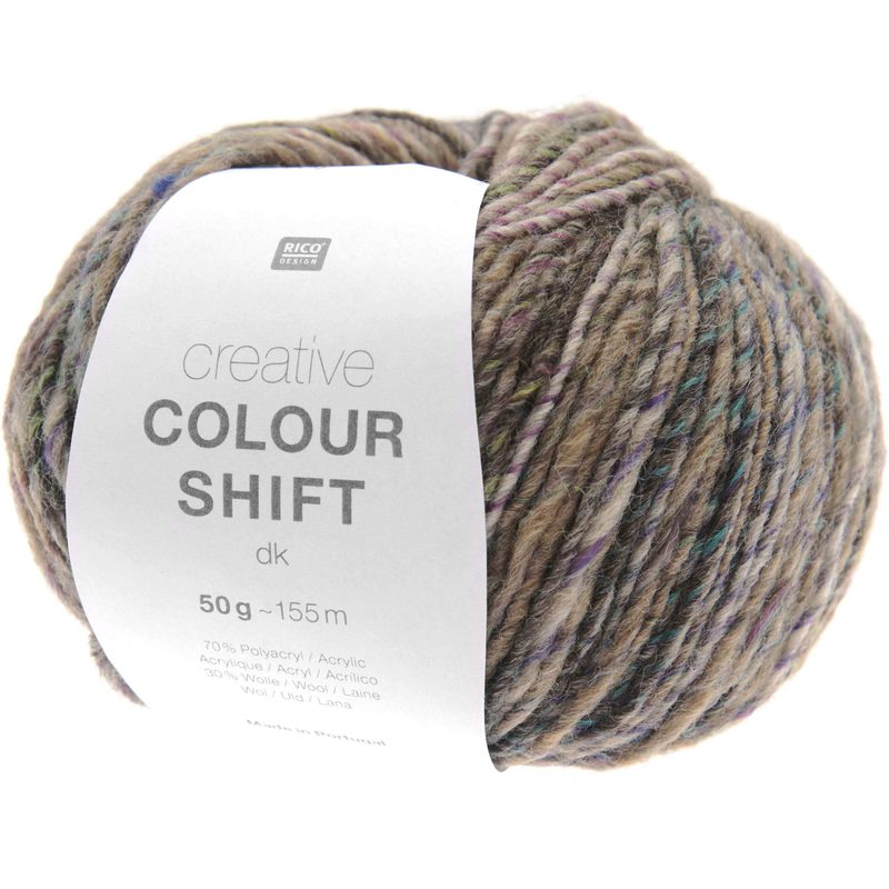RICO-Design - Handarbeitsgarn, 50G/155M, Multicolor